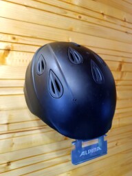 PRILBA ALPINA BLACK-BLACK 61-64CM
